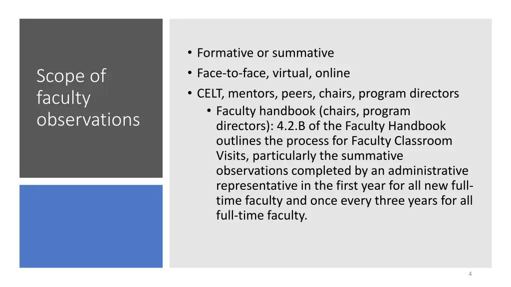 formative or summative face to face virtual