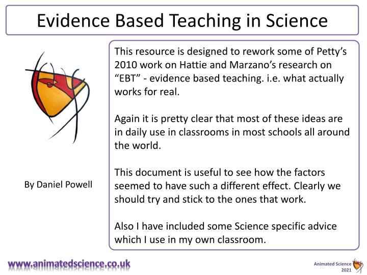 evidence based teaching in science