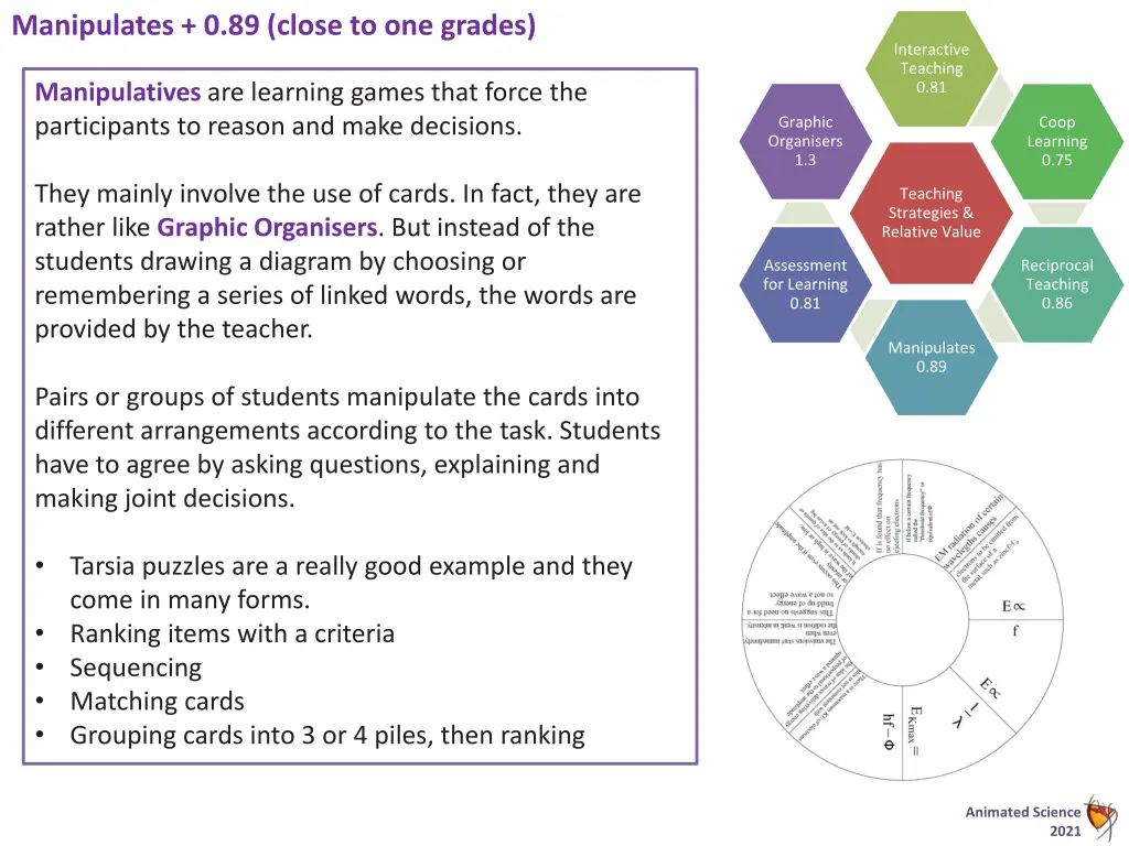 manipulates 0 89 close to one grades