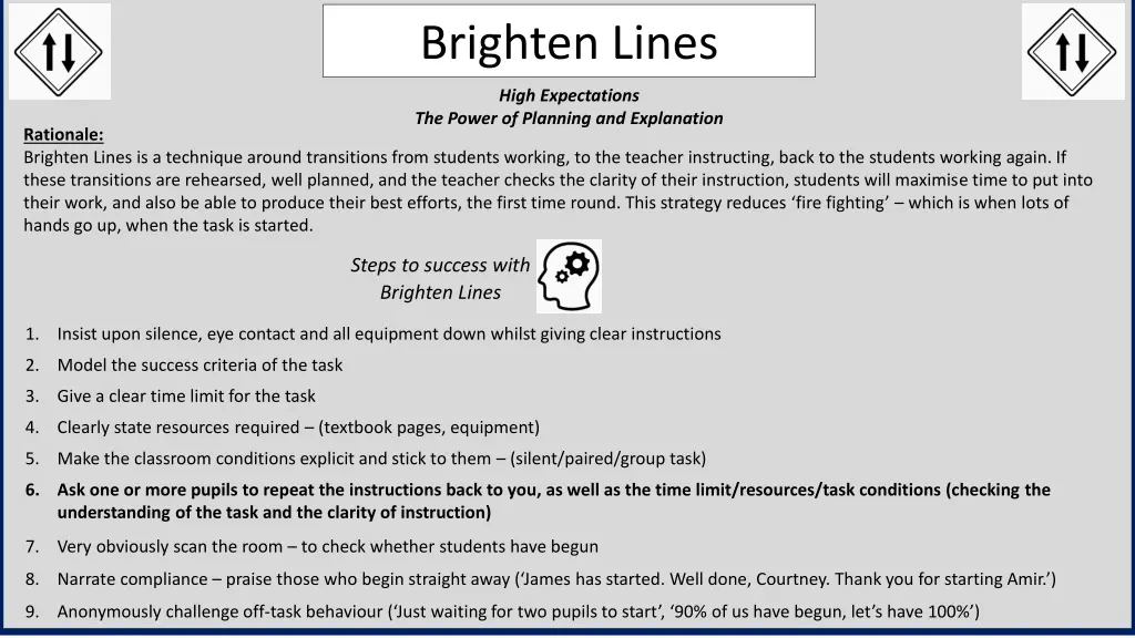 brighten lines