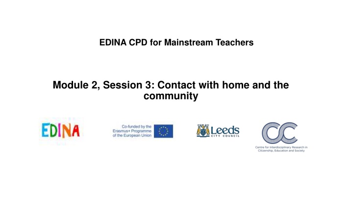 edina cpd for mainstream teachers