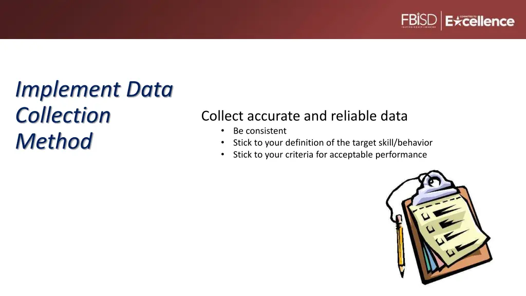 implement data collection method