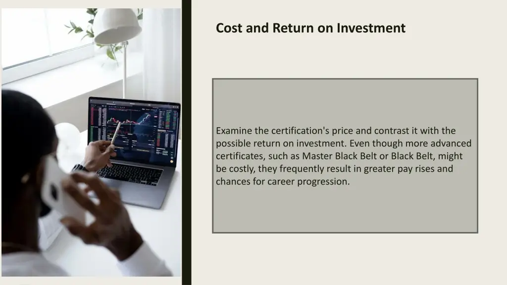 cost and return on investment