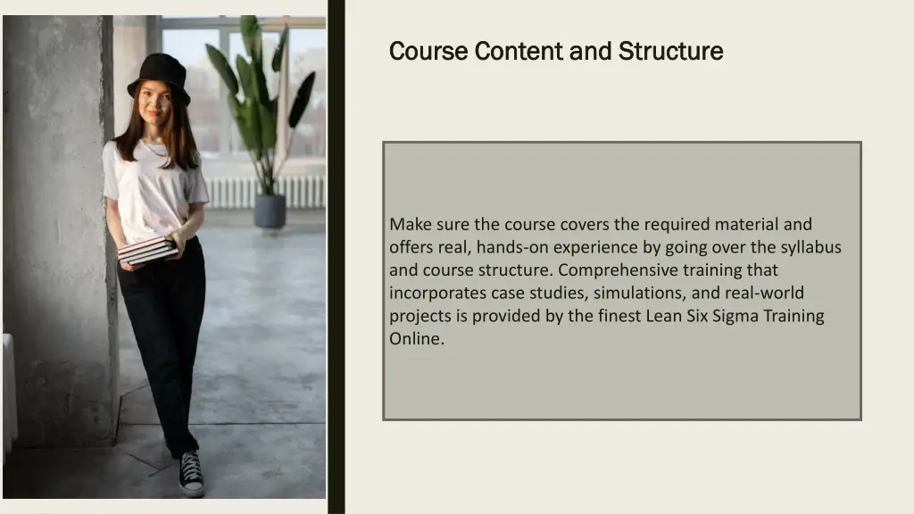 course content and structure course content