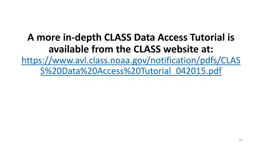 a more in depth class data access tutorial