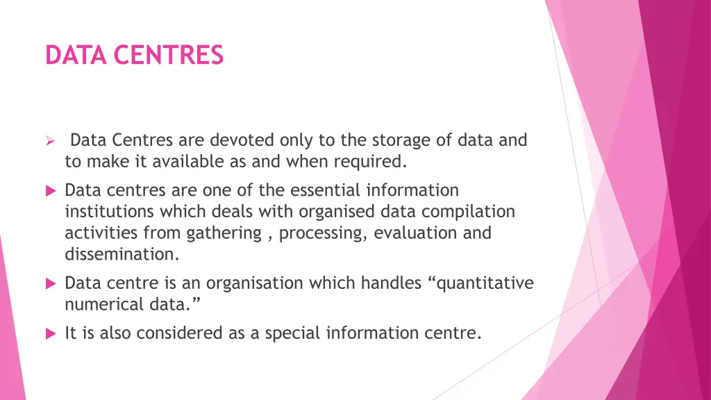 data centres 1