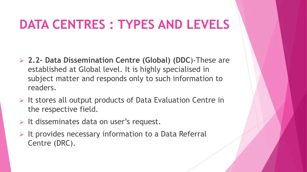 data centres types and levels 2