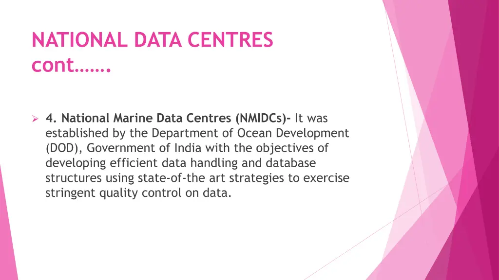 national data centres cont 2