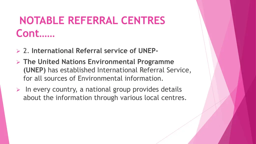 notable referral centres cont 1