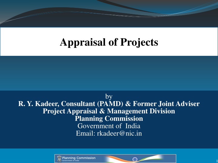 appraisal of projects