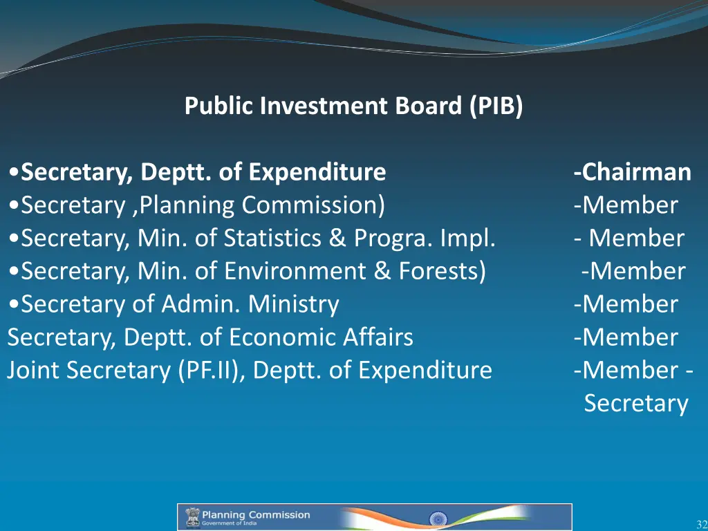 public investment board pib 1