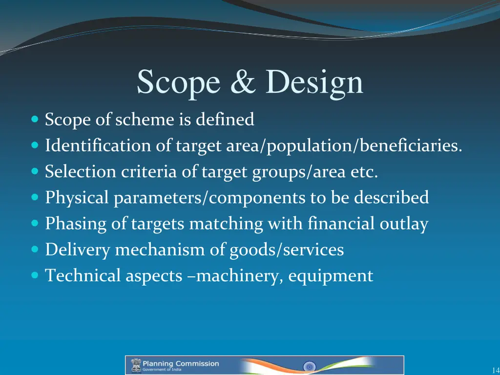 scope design