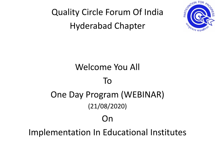 quality circle forum of india hyderabad chapter