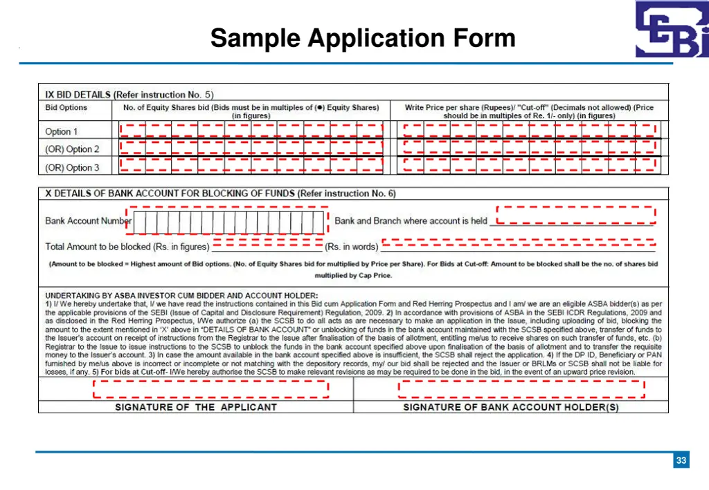 sample application form 1