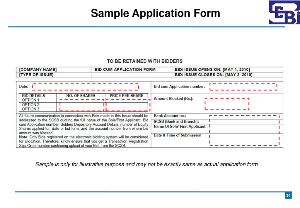 sample application form 2