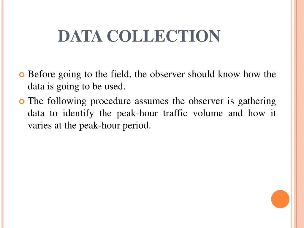 data collection