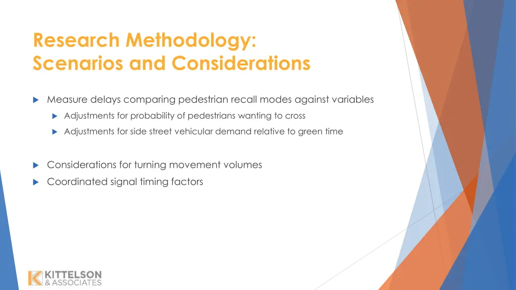 research methodology scenarios and considerations