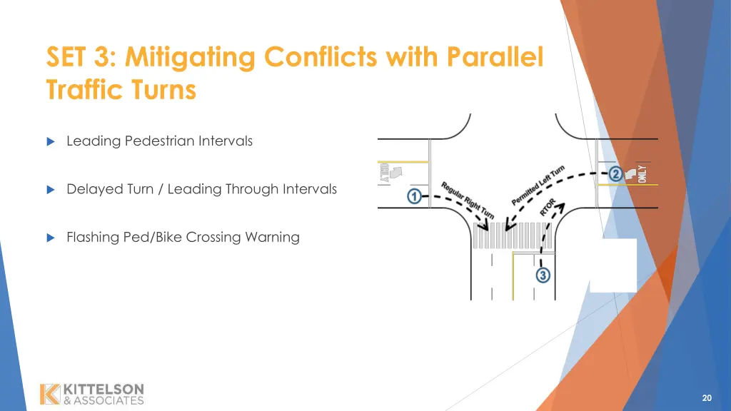 set 3 mitigating conflicts with parallel traffic