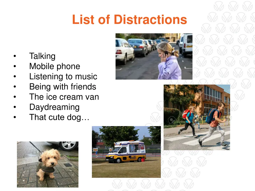 list of distractions