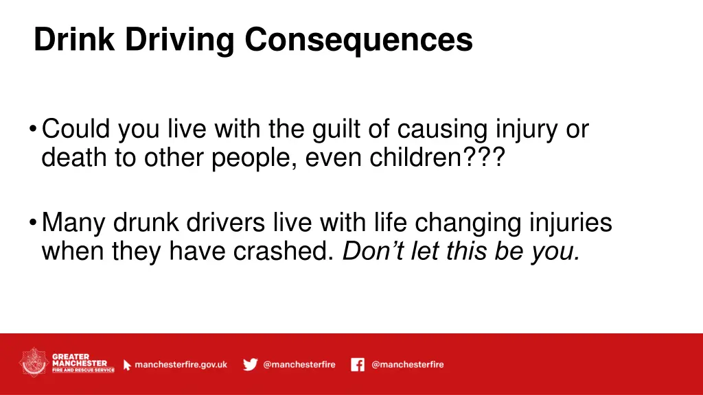 drink driving consequences