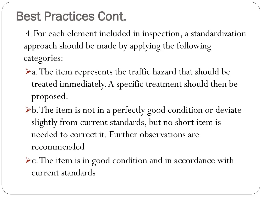 best practices cont best practices cont 1