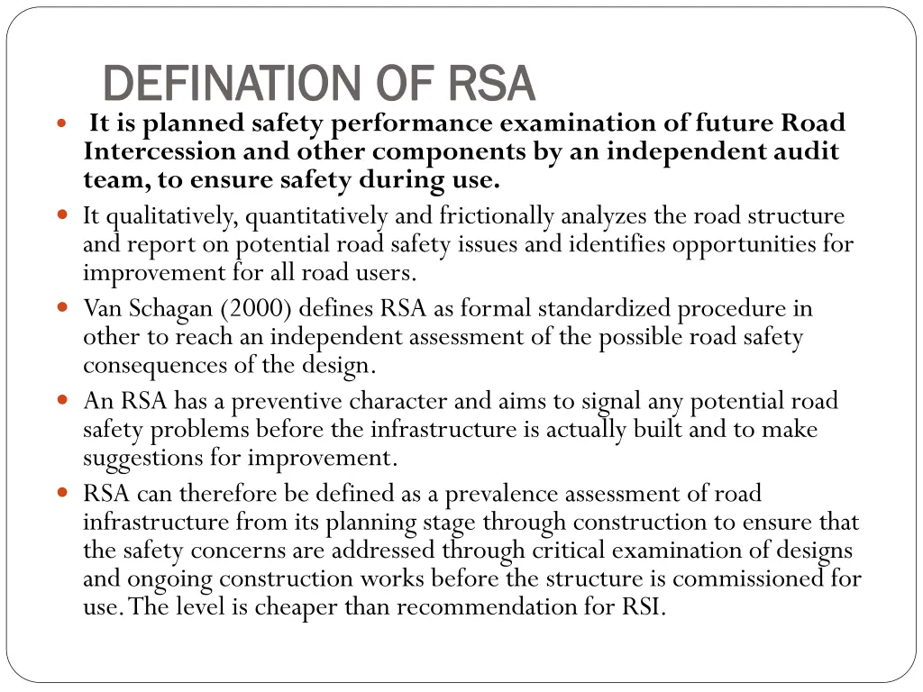 defination of rsa defination of rsa it is planned