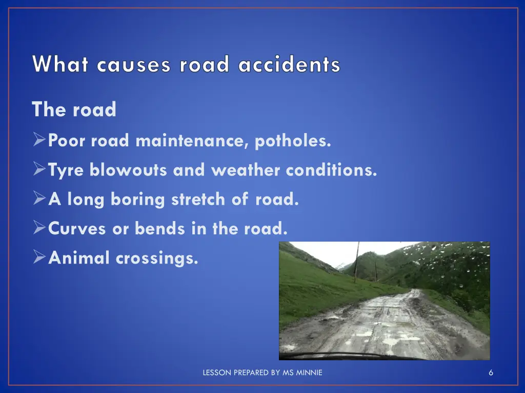 what causes road accidents 1