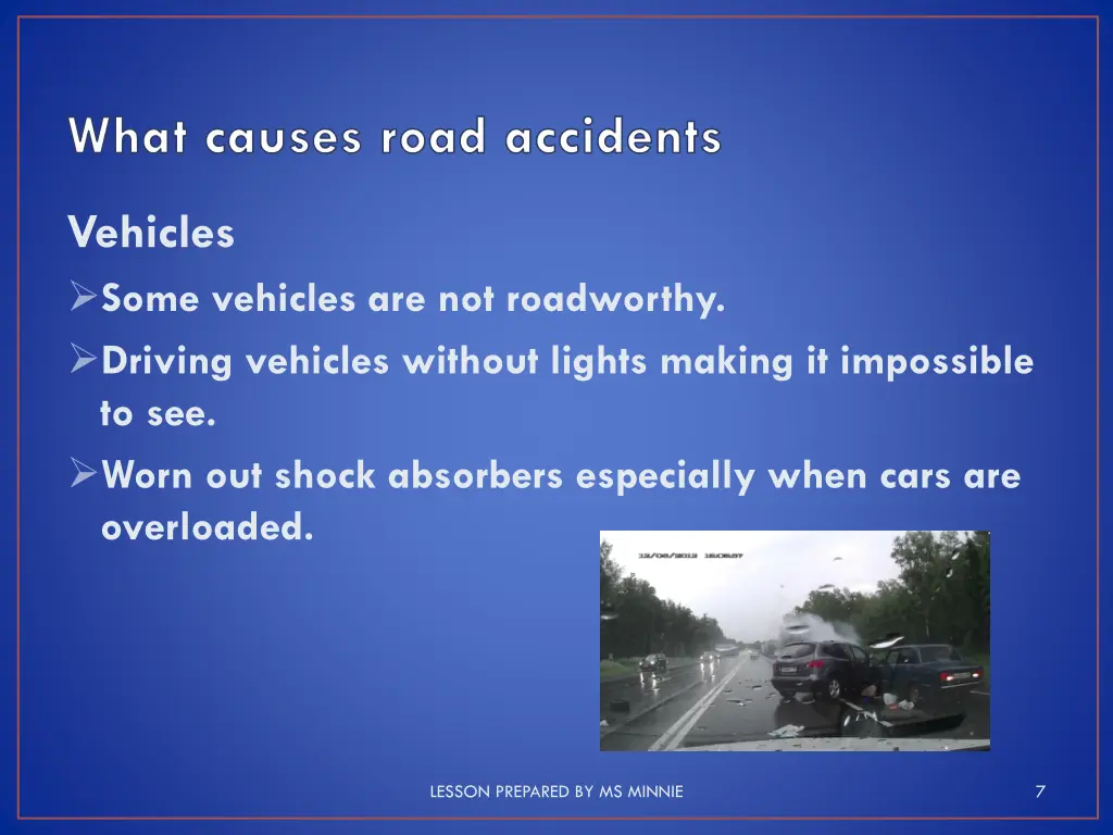 what causes road accidents 2