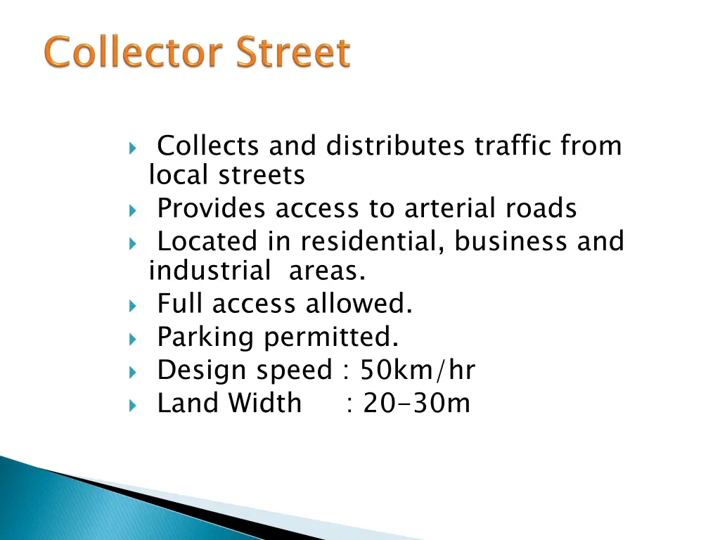 collects and distributes traffic from local