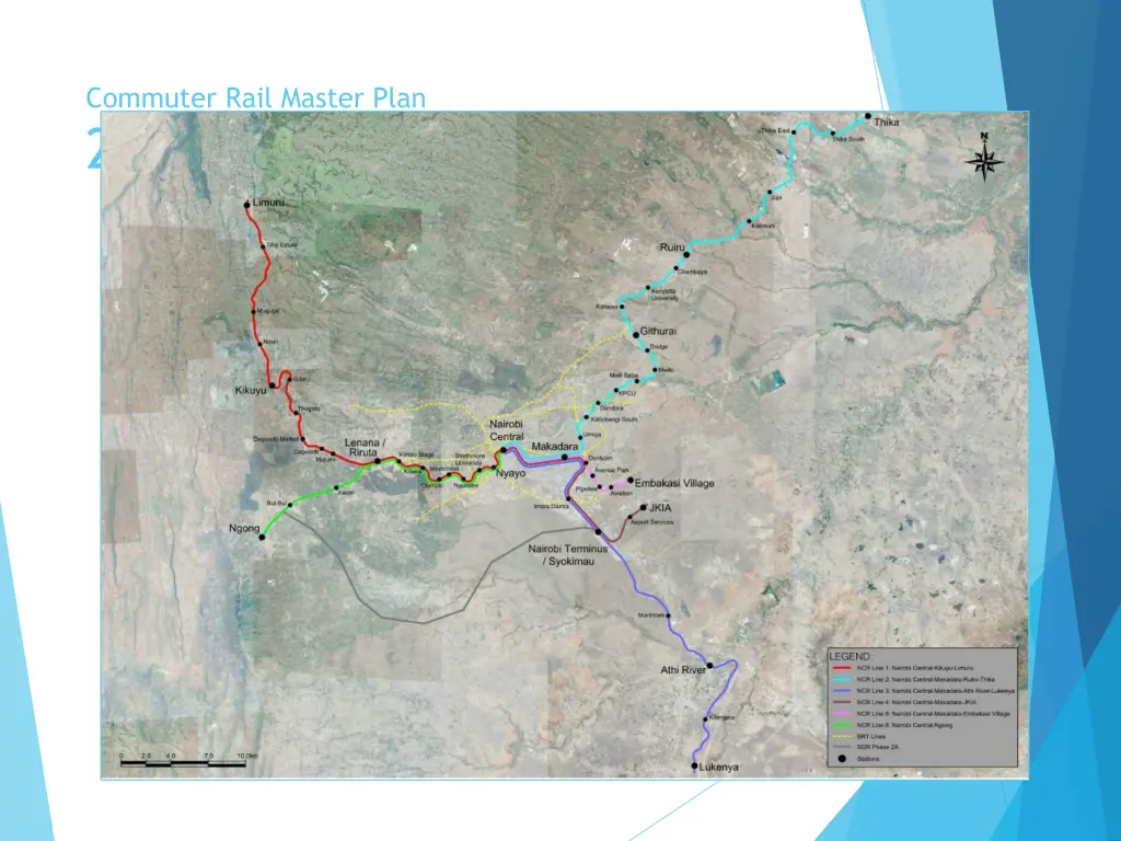 commuter rail master plan 2030 core scenario