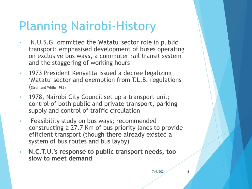 planning nairobi history 1