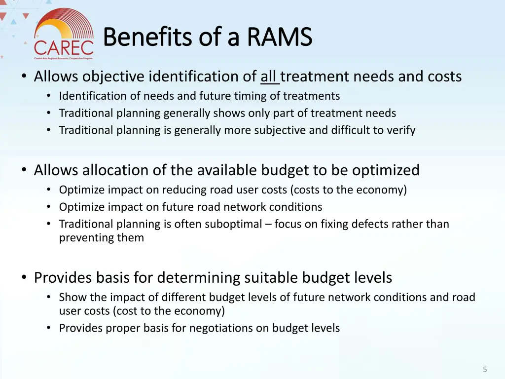 benefits of a rams benefits of a rams