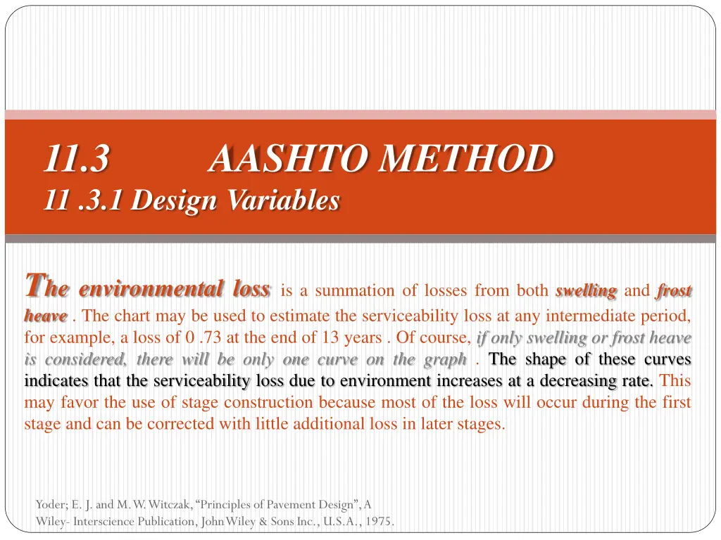 11 3 aashto method 11 3 1 design variables 8