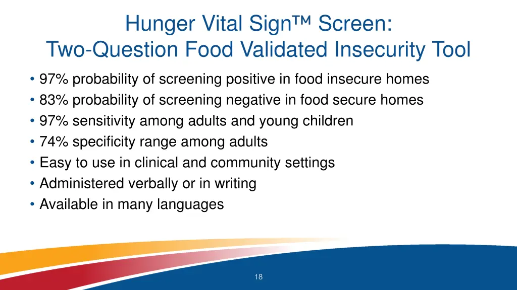 hunger vital sign two question food validated