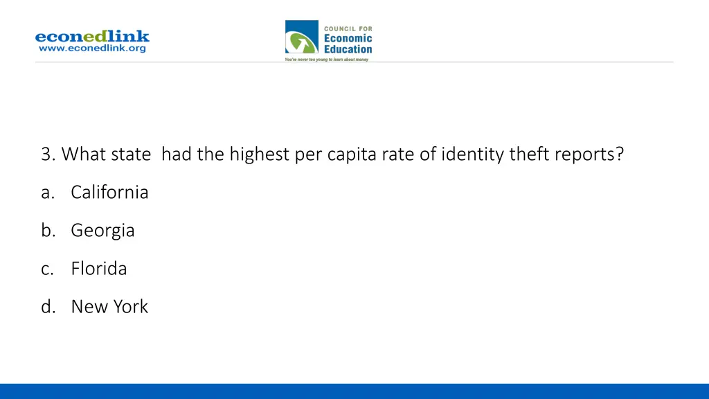 3 what state had the highest per capita rate