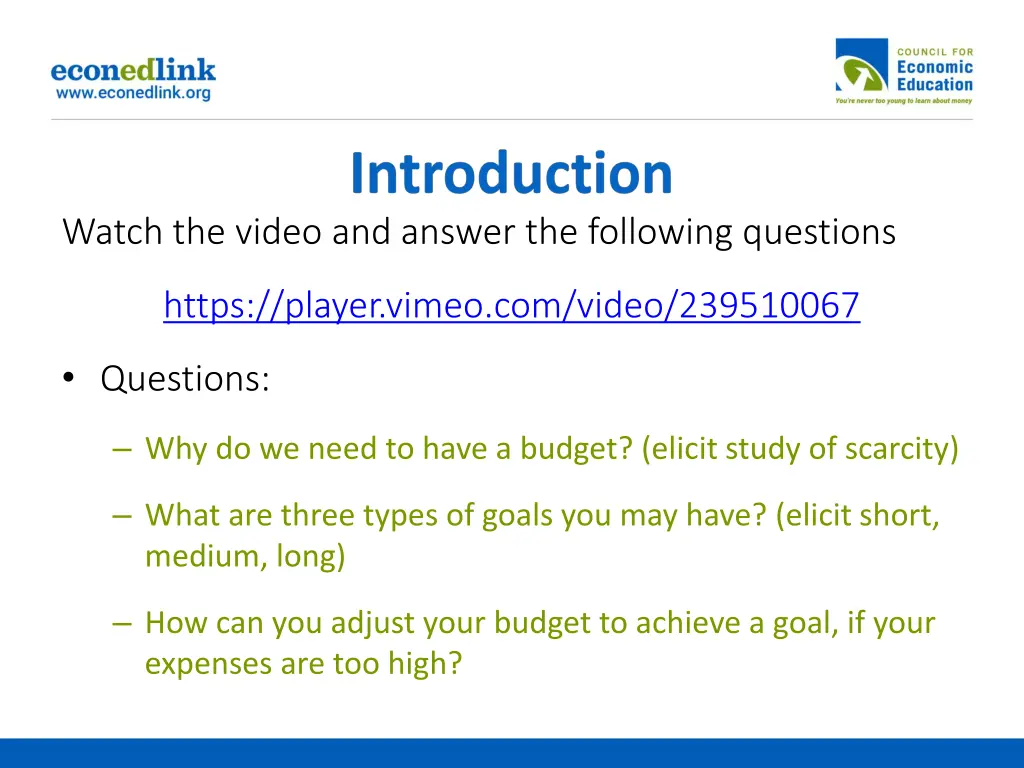 watch the video and answer the following questions