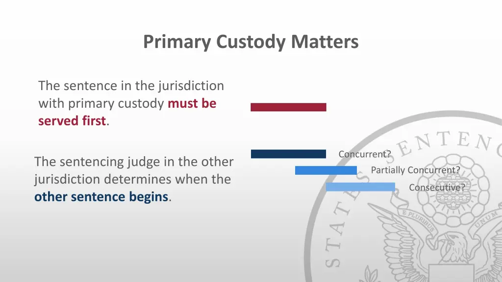 primary custody matters