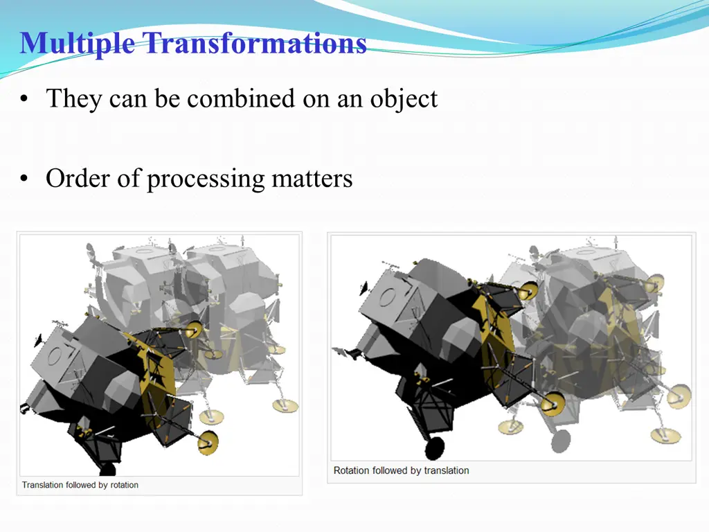 multiple transformations