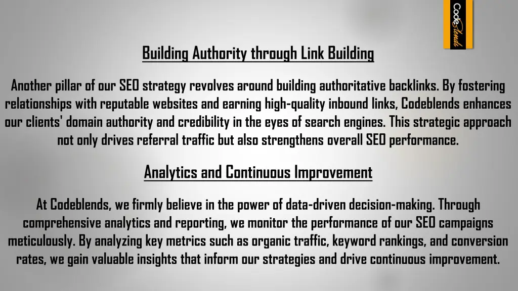 building authority through link building