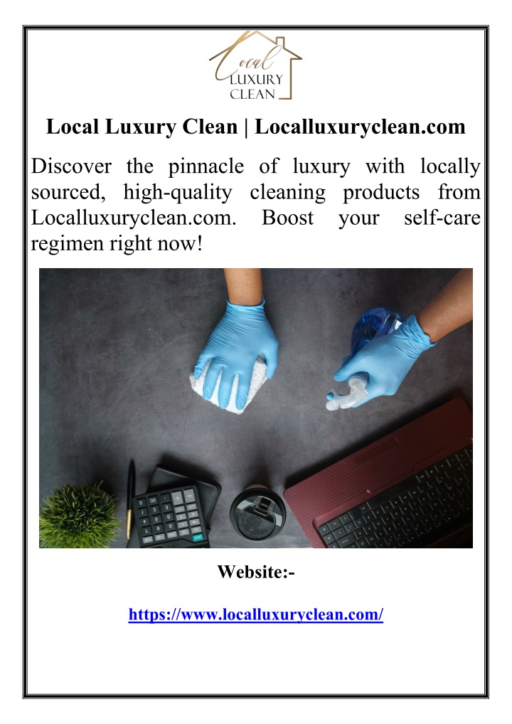 local luxury clean localluxuryclean com