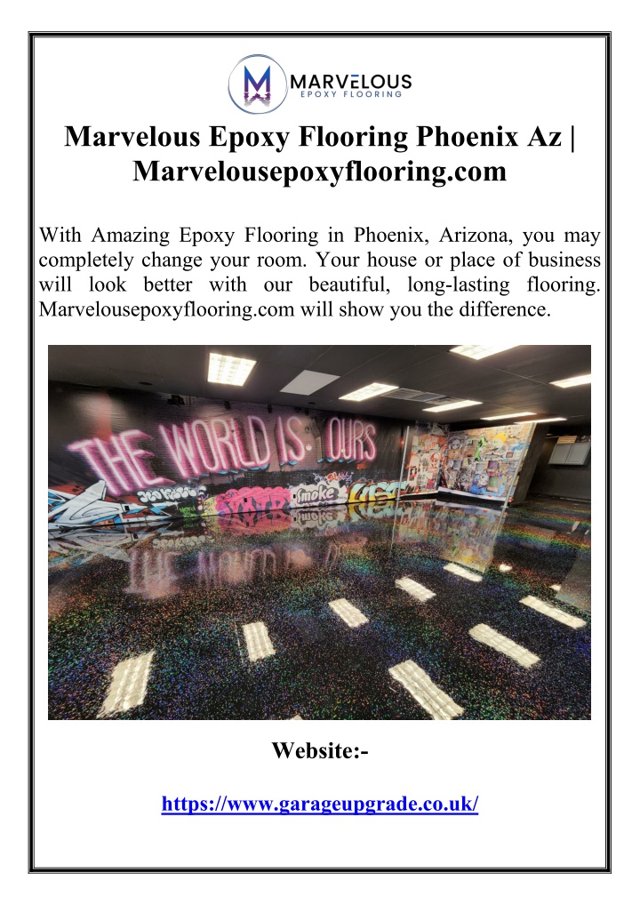 marvelous epoxy flooring phoenix