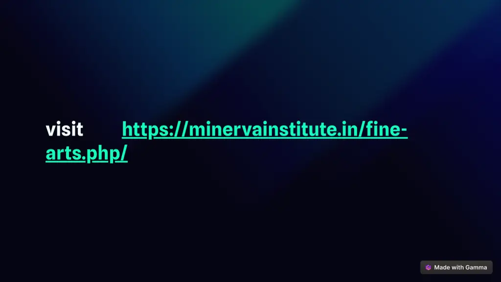 visit https minervainstitute in fine arts php