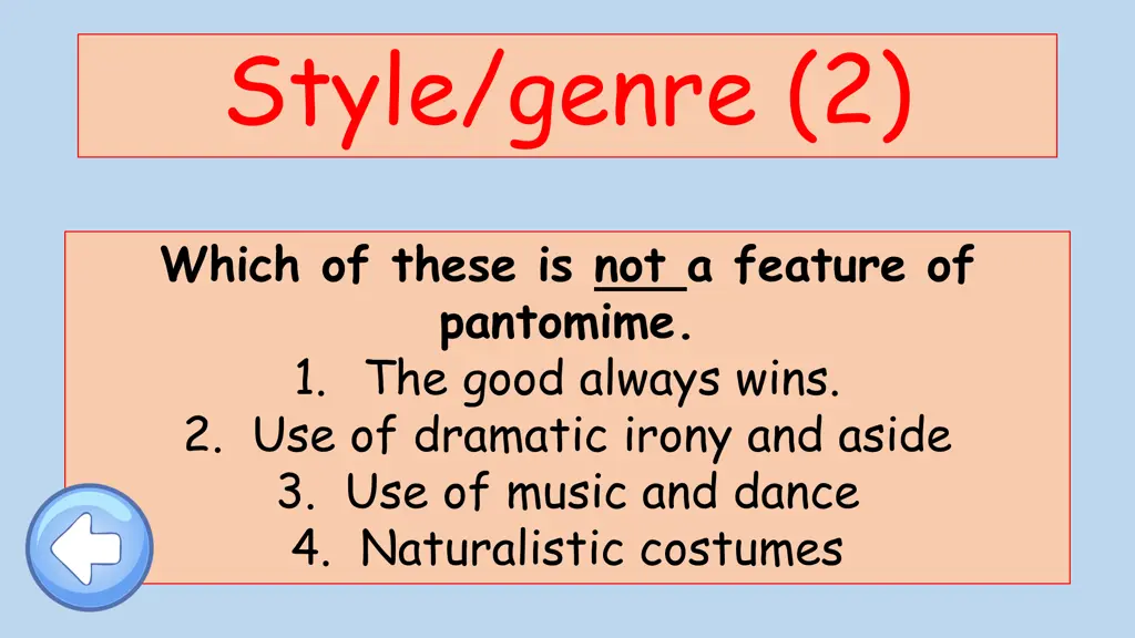 style genre 2