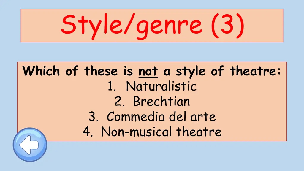 style genre 3