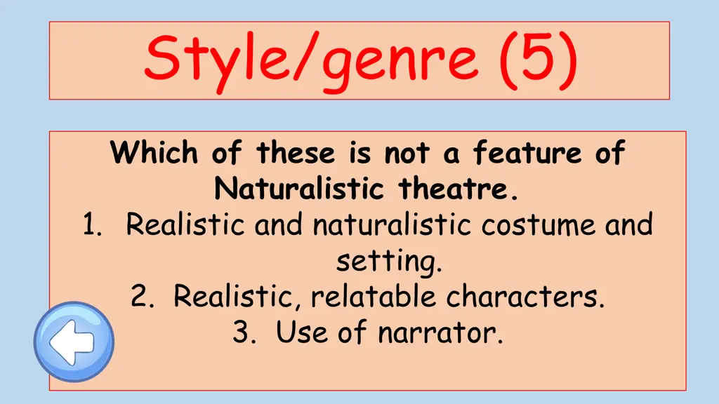 style genre 5