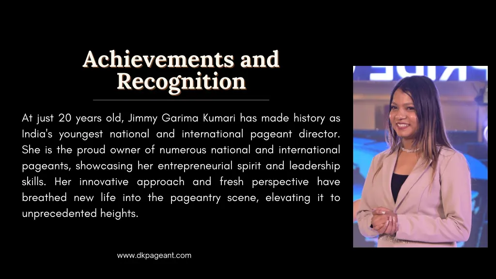 achievements and achievements and recognition