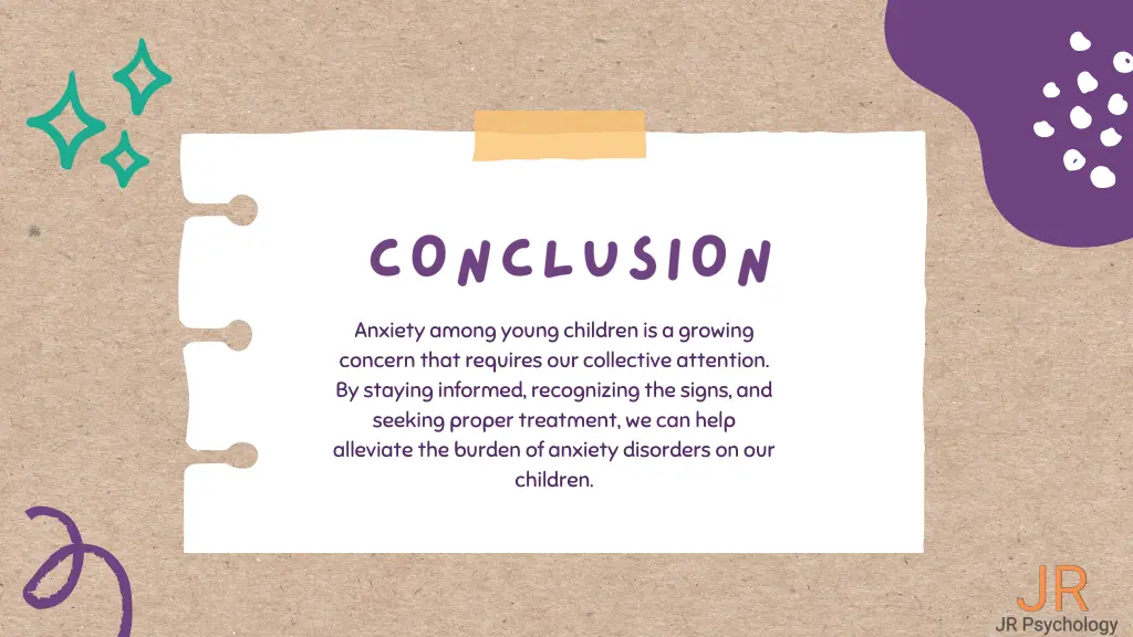 anxiety among young children is a growing concern