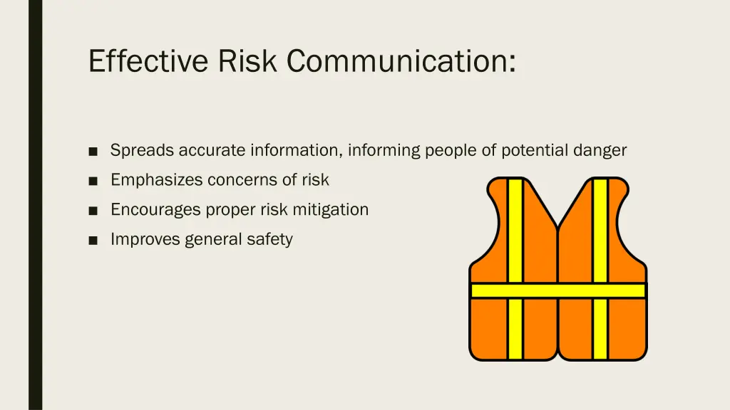 effective risk communication