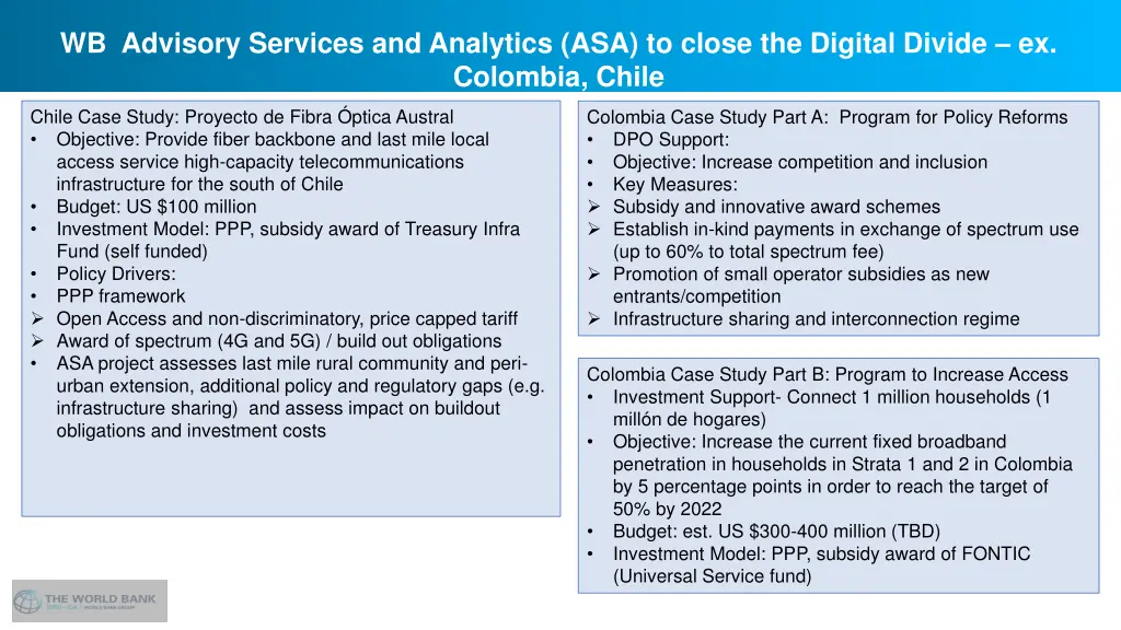 wb advisory services and analytics asa to close