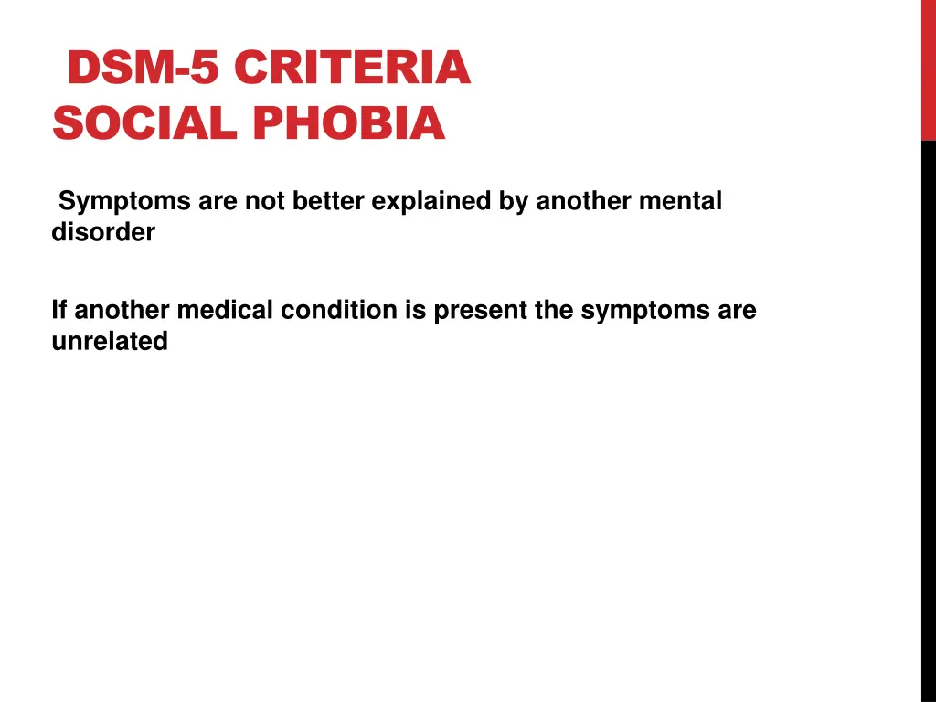 dsm 5 criteria social phobia 2